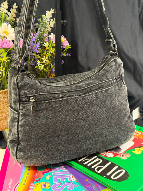 Women Denim Crossbody Bag Shoulder Bag for Every Occasion.
