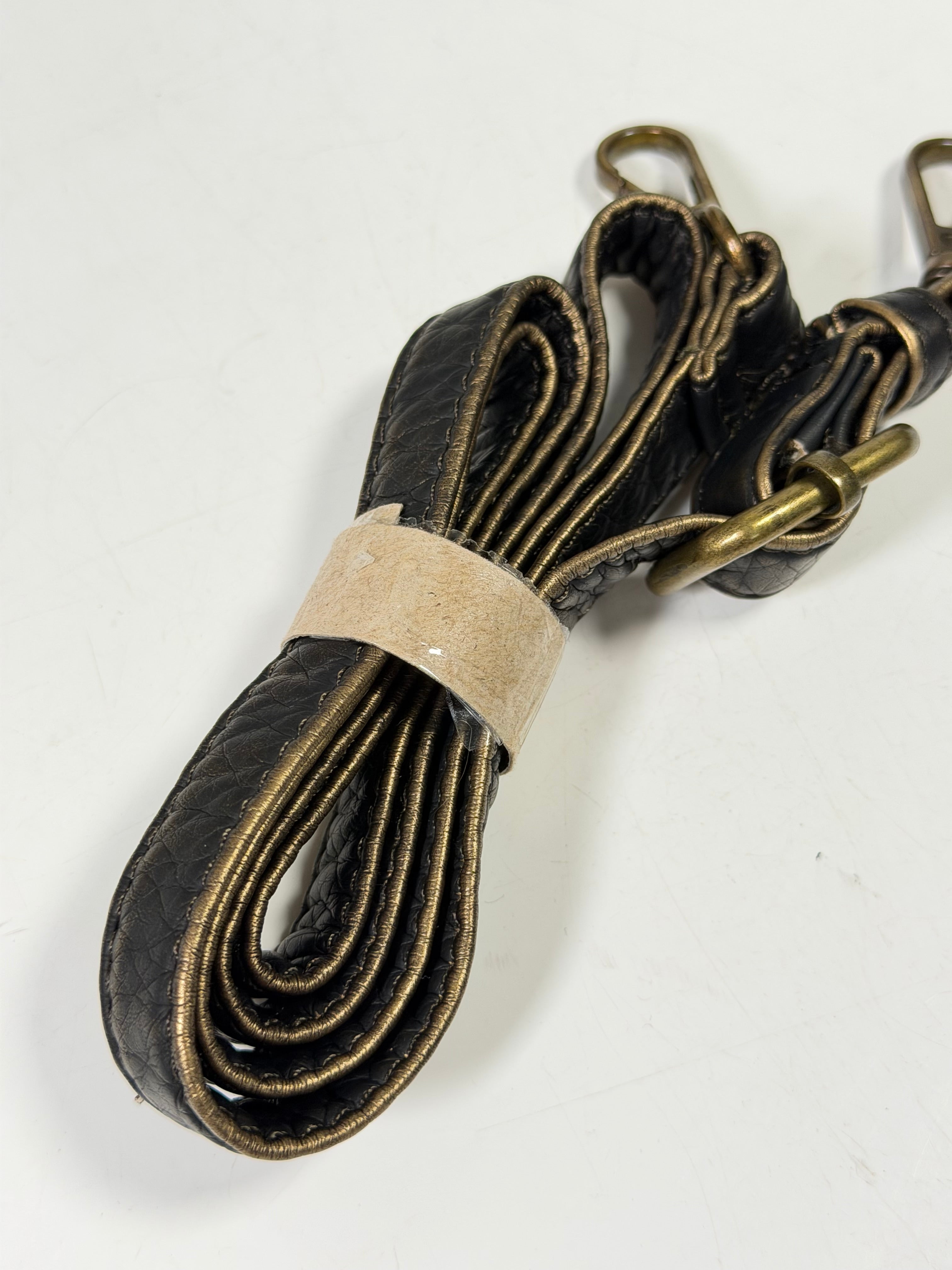 Women’s Black Bronze Shoulder Crossbody Bag.