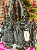 Y2K Vintage Denim Women's Crossbody Bag Handbag Shoulder Messenger Bag